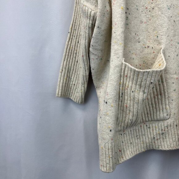 Loft Womens Multicolor Knitted Long Sleeve Turtleneck Pullover Sweater Small - Picture 5 of 9